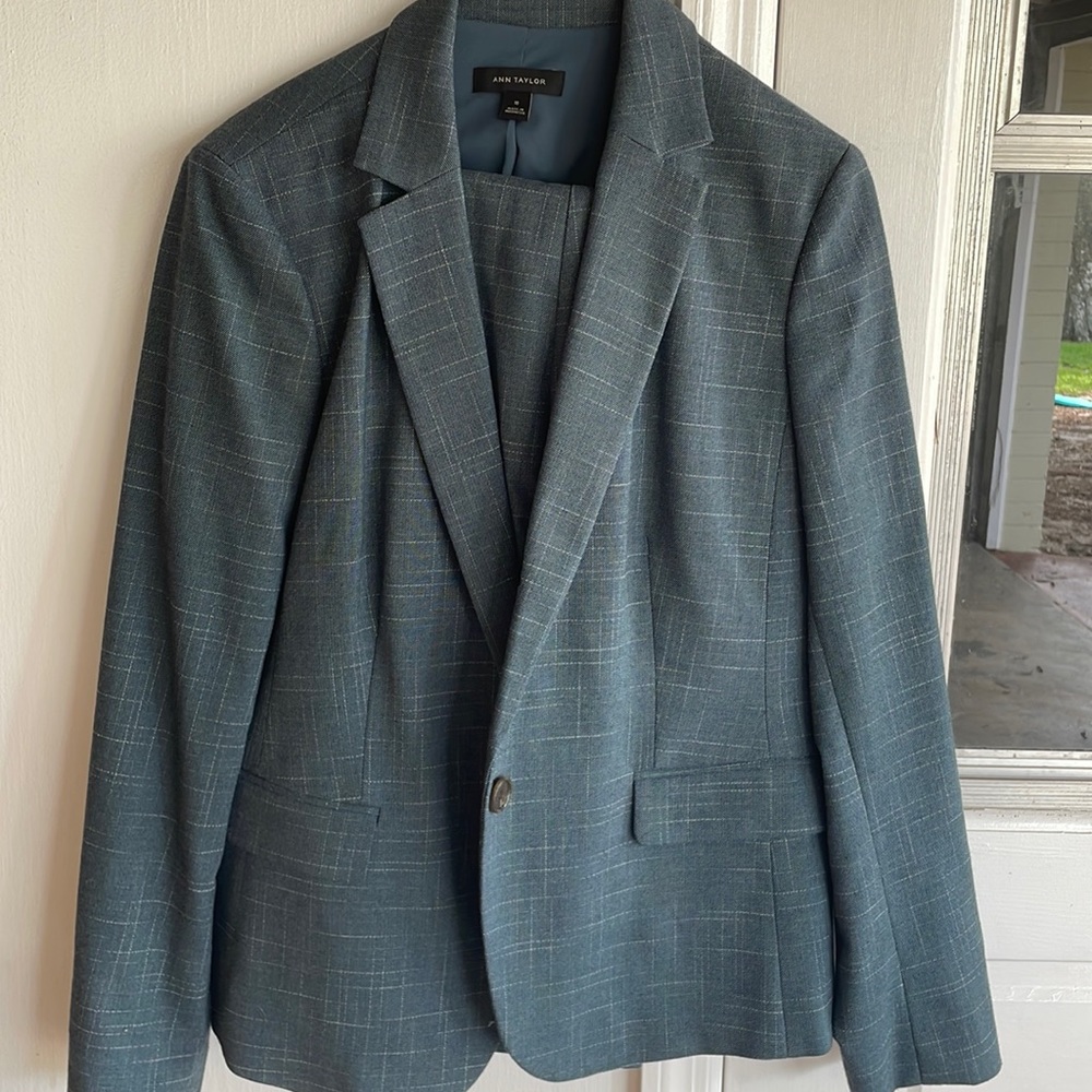 Practically new matching suit